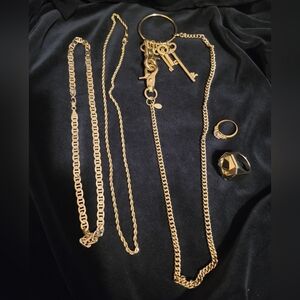 Gold Accessories Set